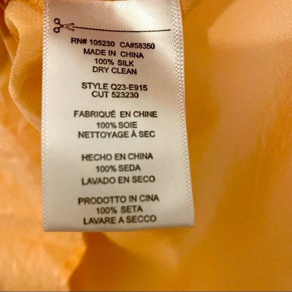 Equipment Mel Washed-silk Tank Peach - Picture 4 of 10